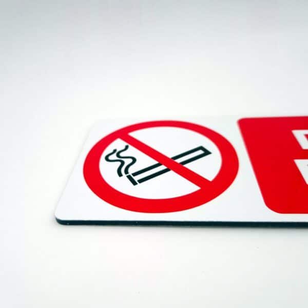 Panneau Défense de Fumer - Interdiction de fumer
