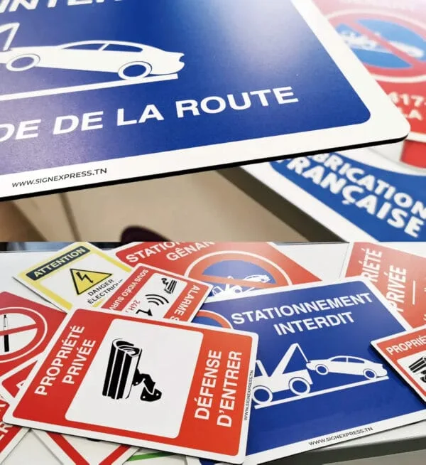 AFFICHE 1 Panneau Parking Réservé