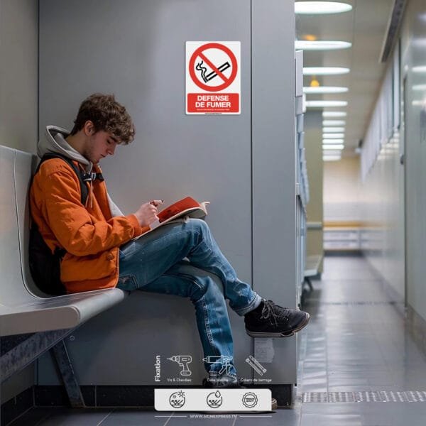 Panneau Défense de Fumer