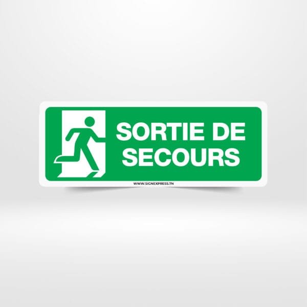Panneau Sortie de Secours