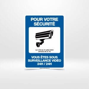 panneau-vous-etes-sous-video-surveillance-tunisie.jpg anneau "Vous êtes sous vidéo surveillance" pour sécurité en Tunisie