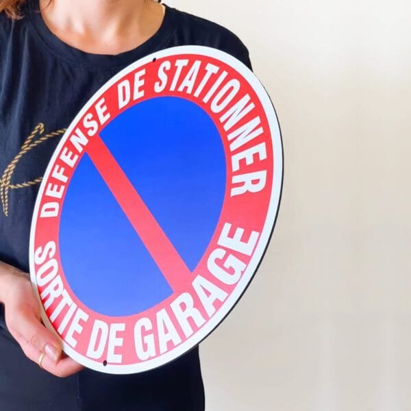Plaque Interdit de Stationner