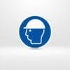Plaque casque de protection obligatoire pictogramme ISO 7010 Tunisie