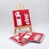 Plaque extincteur – Signalétique de sécurité incendie