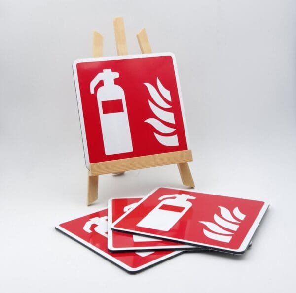 Plaque extincteur – Signalétique de sécurité incendie