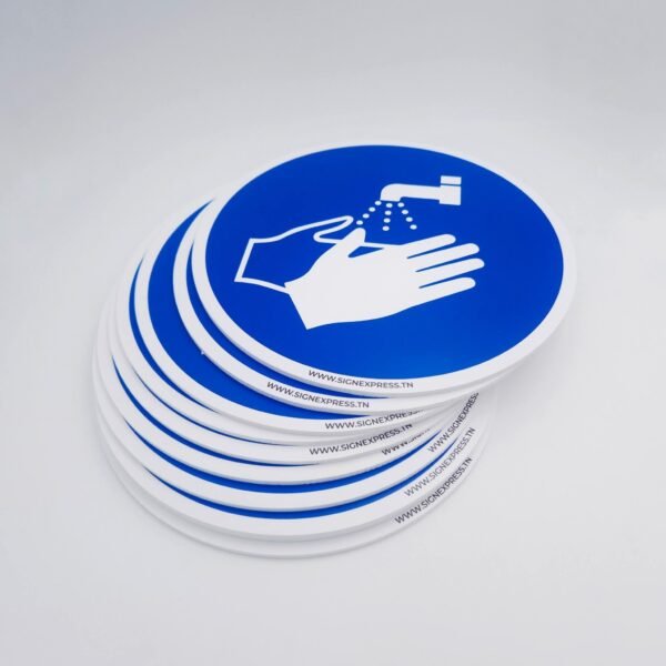 Plaque Lavage des mains obligatoire