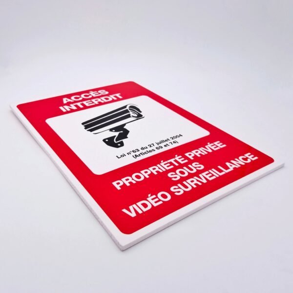 2025/05/1000088109.jpg Plaque Propriété privée sous Caméra de Surveillance