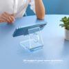 Support smartphone en plexiglas noir ou transparent, fabriqué en Tunisie