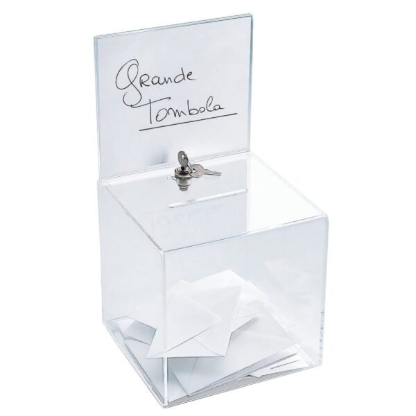 Boîte à Suggestions en Plexiglas