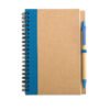 carnet-spirale-kraft-stylo-recycle.jpg Bloc-notes Kraft avec Stylo