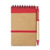Bloc-notes Kraft Recyclé + Stylo | Goodies Écologiques Tunisie - SignExpress Impression de bloc-notes écologiques personnalisés en Tunisie. Carnet spirale Kraft avec stylo inclus. Idéal cadeaux d'entreprise. Devis gratuit et livraison rapide sur SignExpress.tn.
