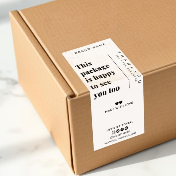 Étiquettes Autocollantes Personnalisées